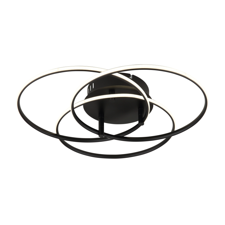 Globo - Plafón LED LED/40W/230V 4000K diá. 45,6 cm negro