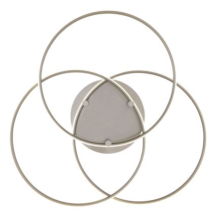Globo - Plafón LED LED/40W/230V 4000K diá. 45,6 cm cromo mate