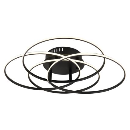 Globo - Plafón LED LED/55W/230V 4000K diá. 51,5 cm negro