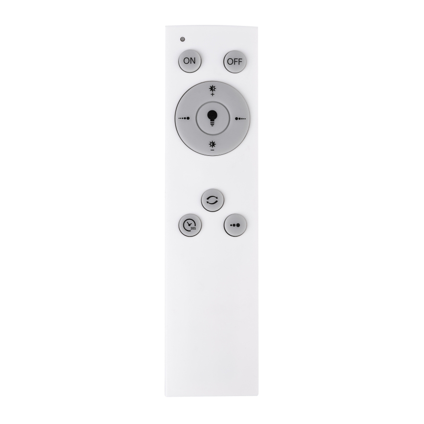 Globo - Lámpara de techo LED regulable LED/40W/230V 2700-6500K 32,5x87,5 cm negra + mando a distancia