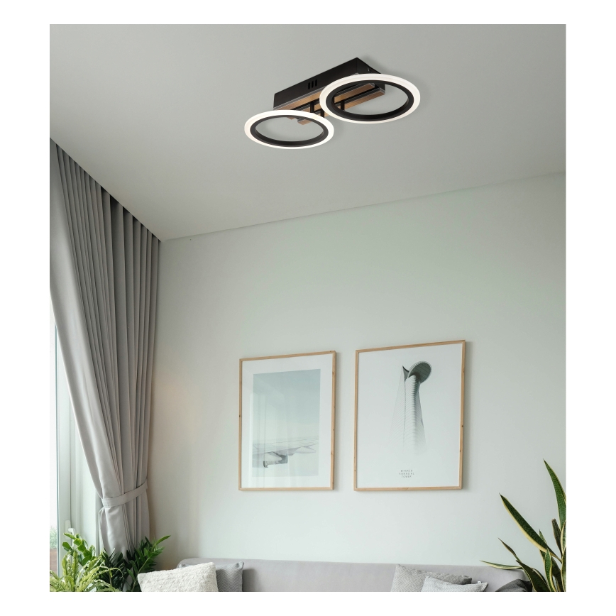 Globo - Lámpara de techo LED 15W/230V 3000/4200/600K 21x44,5 cm