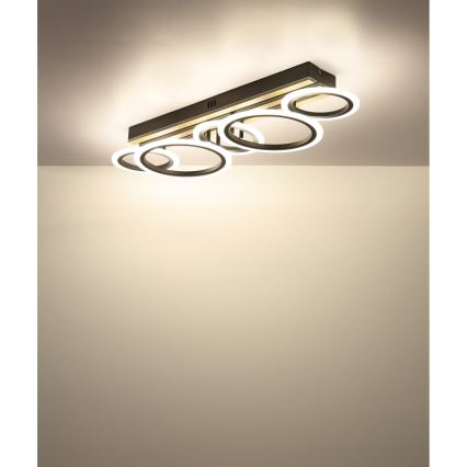 Globo - Luminaria de techo LED/34W/230V 3000/4200/600K 25x74,5 cm