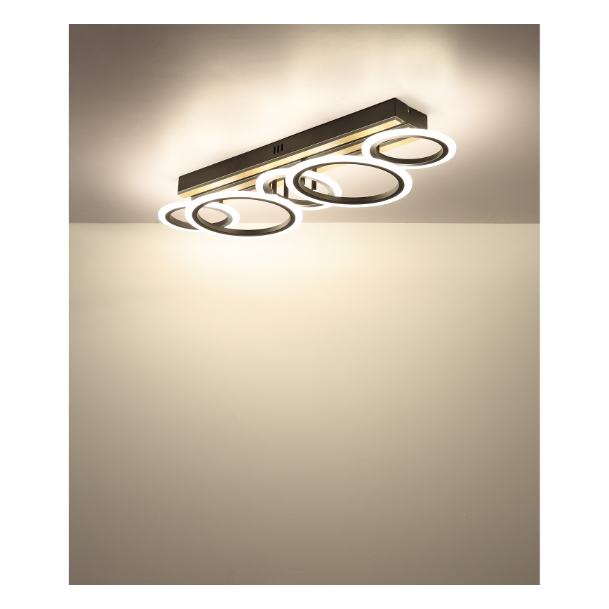 Globo - Luminaria de techo LED/34W/230V 3000/4200/600K 25x74,5 cm