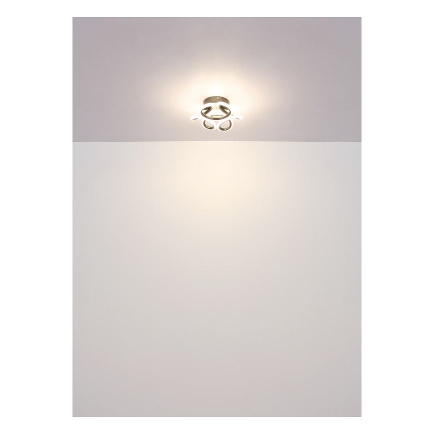 Globo - Lámpara de techo LED LED/24W/230V 2700/4000/6000K Ø 26 cm negra