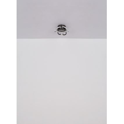 Globo - Lámpara de techo LED LED/24W/230V 2700/4000/6000K Ø 26 cm negra