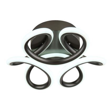Globo - Plafón LED LED/24W/230V 2700/4000/6000K diá. 26 cm negro