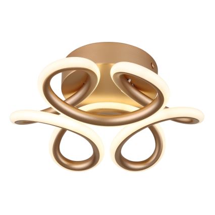 Globo - Lámpara de techo LED LED/24W/230V 2700/4000/6000K Ø 26 cm dorado