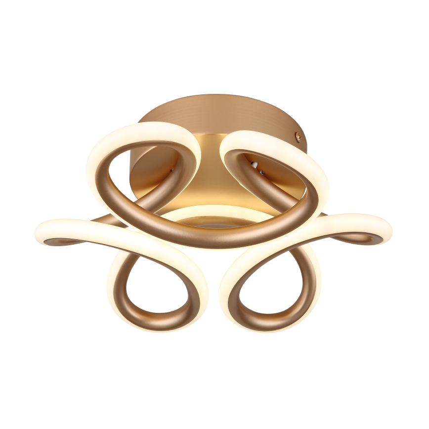 Globo - Lámpara de techo LED LED/24W/230V 2700/4000/6000K Ø 26 cm dorado