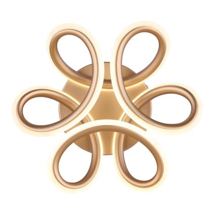 Globo - Lámpara de techo LED LED/24W/230V 2700/4000/6000K Ø 26 cm dorado