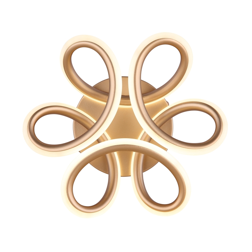 Globo - Lámpara de techo LED LED/24W/230V 2700/4000/6000K Ø 26 cm dorado