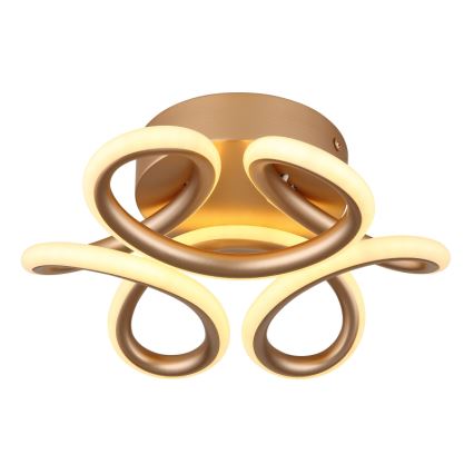 Globo - Lámpara de techo LED LED/24W/230V 2700/4000/6000K Ø 26 cm dorado