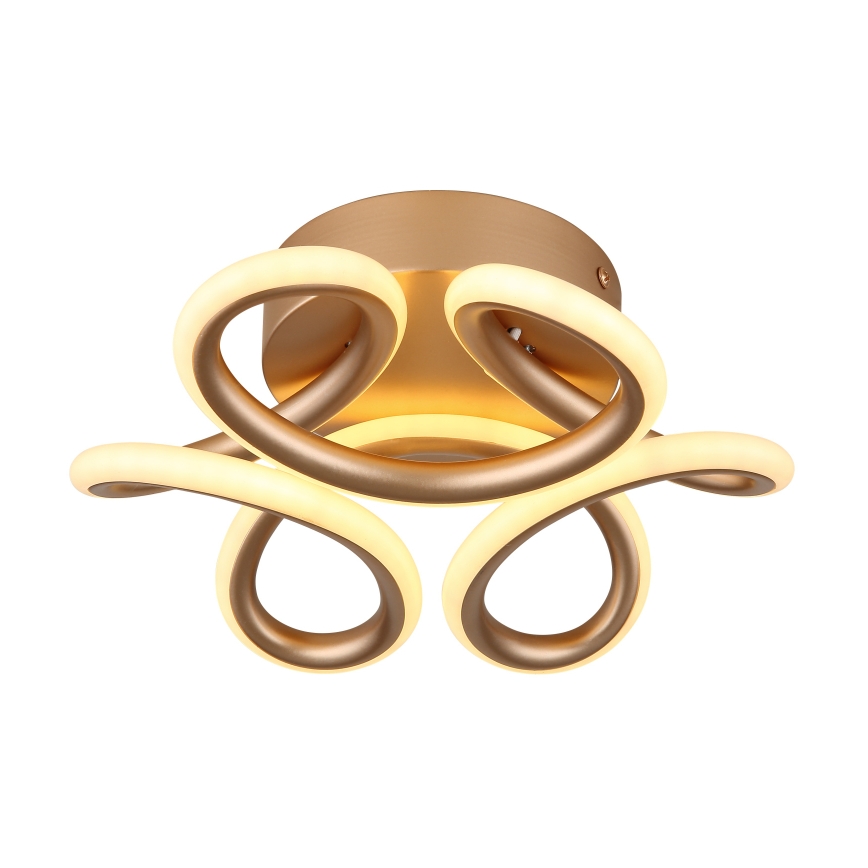 Globo - Lámpara de techo LED LED/24W/230V 2700/4000/6000K Ø 26 cm dorado