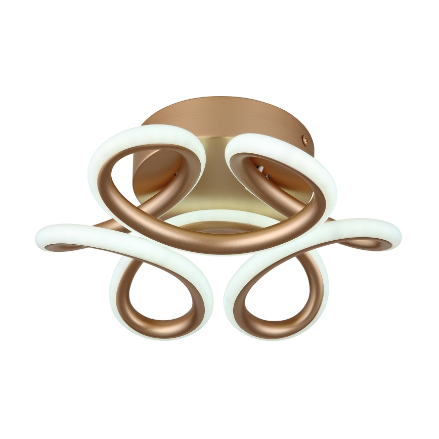 Globo - Lámpara de techo LED LED/24W/230V 2700/4000/6000K Ø 26 cm dorado