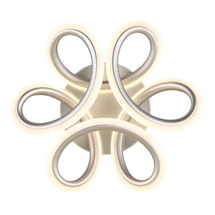 Globo - Lámpara de techo LED LED/24W/230V 2700/4000/6000K diámetro 26 cm cromo mate