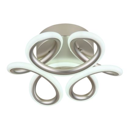 Globo - Lámpara de techo LED LED/24W/230V 2700/4000/6000K diámetro 26 cm cromo mate