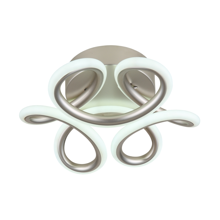 Globo - Lámpara de techo LED LED/24W/230V 2700/4000/6000K diámetro 26 cm cromo mate