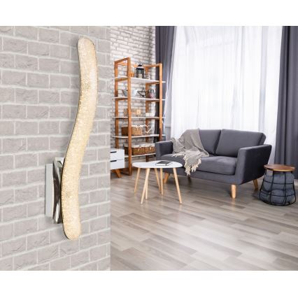 Globo - Aplique de pared LED/12W/230V