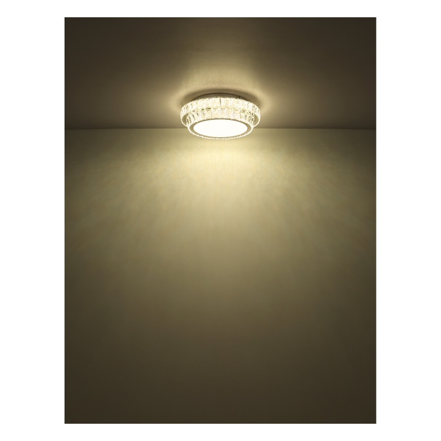 Globo - Lámpara de techo LED regulable LED/38W/230V 2700-6000K diámetro 40 cm + mando a distancia