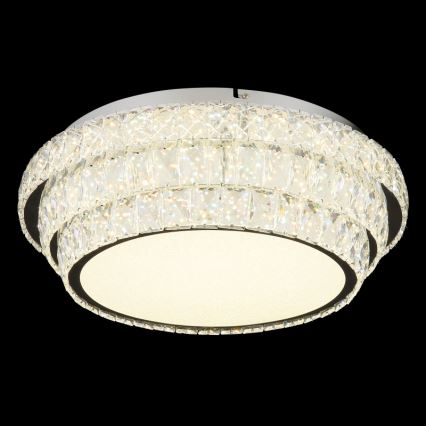 Globo - Lámpara de techo LED regulable LED/48W/230V 2700-6000K diámetro 50 cm blanca + mando a distancia