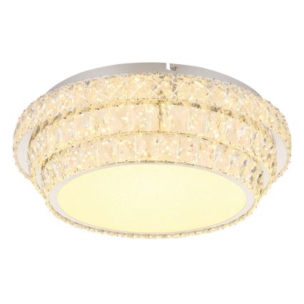 Globo - Lámpara de techo LED regulable LED/48W/230V 2700-6000K diámetro 50 cm blanca + mando a distancia