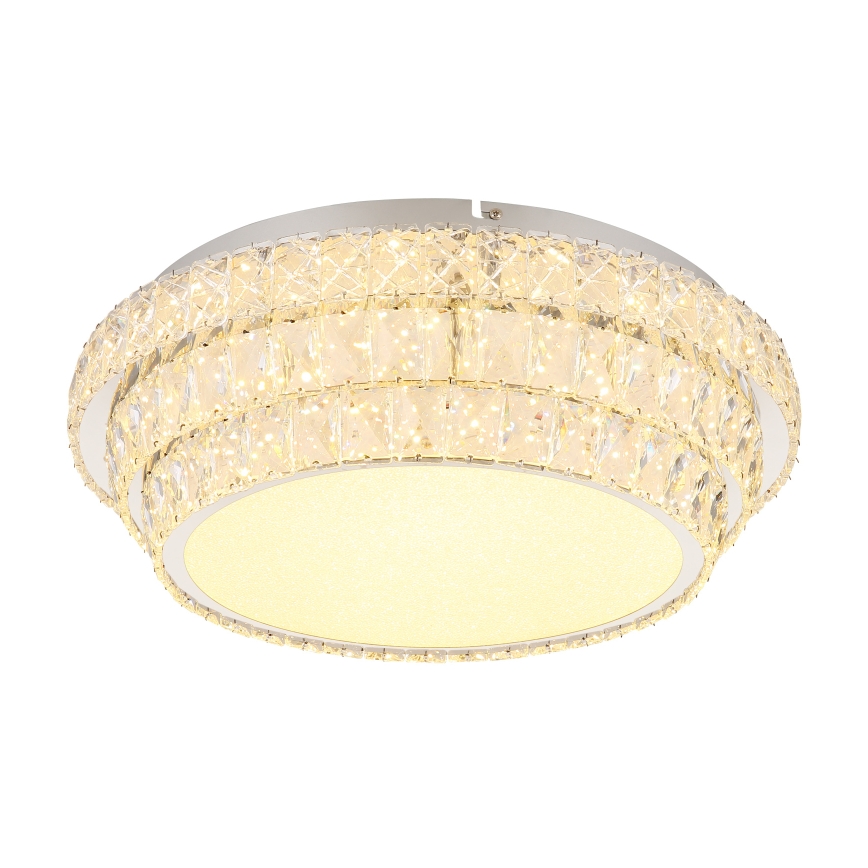 Globo - Lámpara de techo LED regulable LED/48W/230V 2700-6000K diámetro 50 cm blanca + mando a distancia