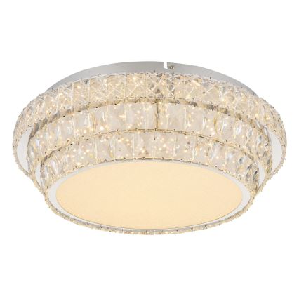 Globo - Lámpara de techo LED regulable LED/48W/230V 2700-6000K diámetro 50 cm blanca + mando a distancia