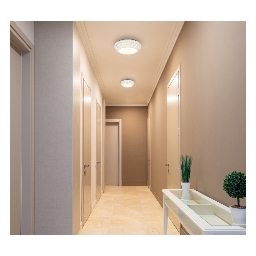 Globo - Plafón LED regulable LED/58W/230V 2700-6000K diámetro 60 cm blanco + mando a distancia