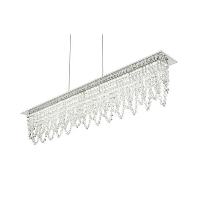 Globo - Lámpara de araña de cristal LED regulable en cadena LED/24W/230V 3000-6000K + mando a distancia