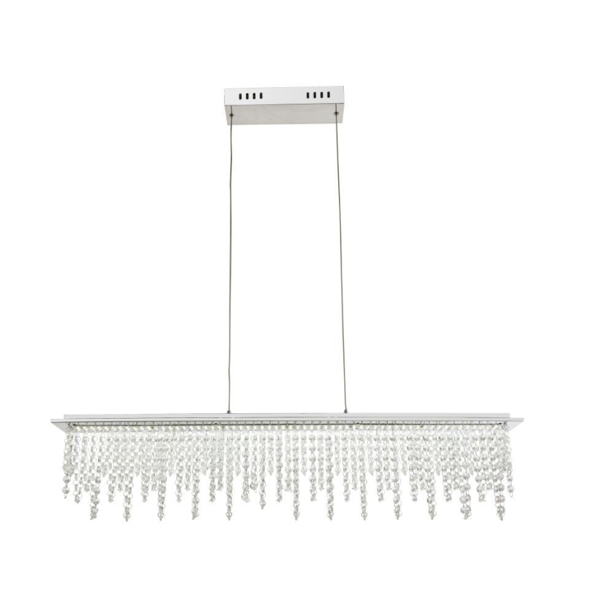 Globo - Lámpara de araña de cristal LED regulable en cadena LED/24W/230V 3000-6000K + mando a distancia
