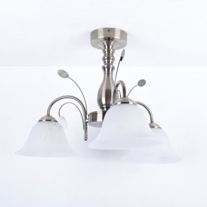 Globo 69007-3 - Plafón POSETS 3xE27/60W/230V