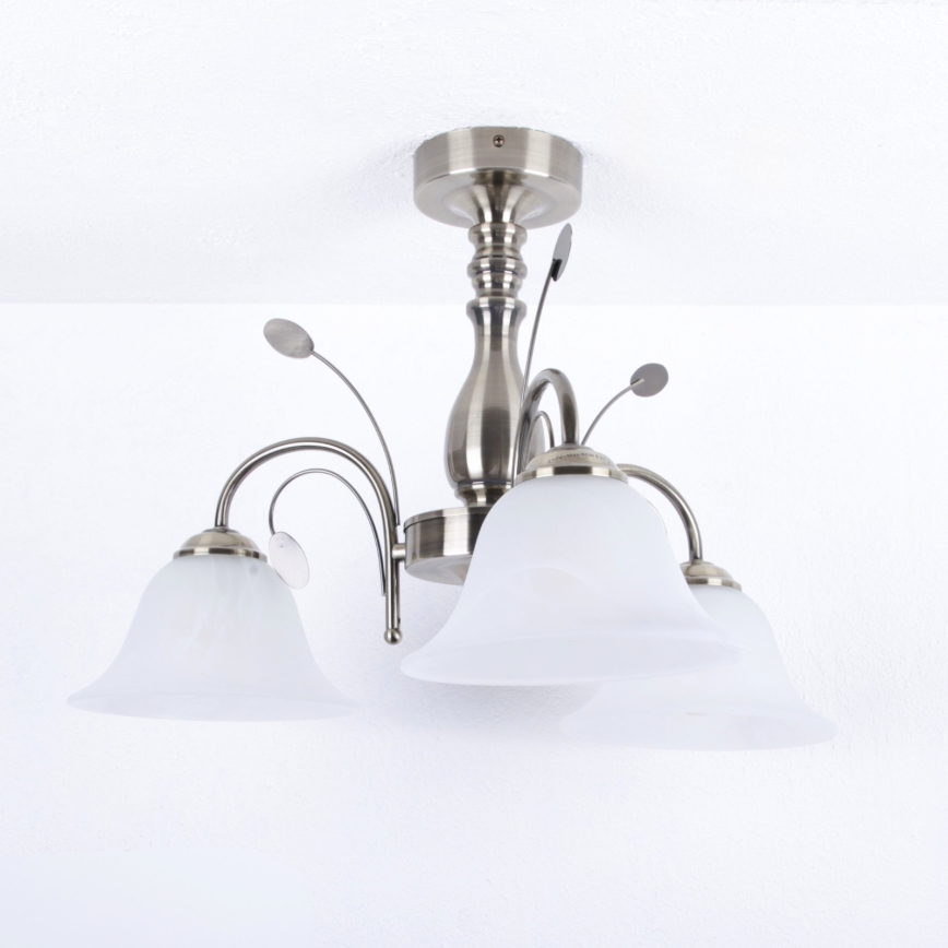 Globo 69007-3 - Plafón POSETS 3xE27/60W/230V