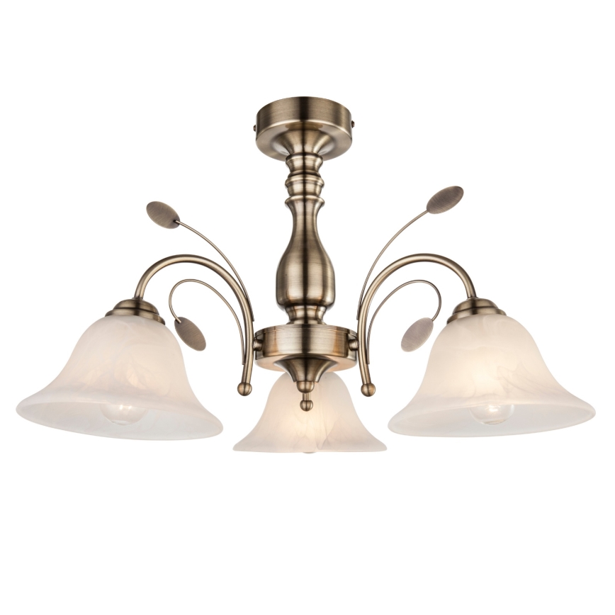 Globo 69007-3 - Plafón POSETS 3xE27/60W/230V