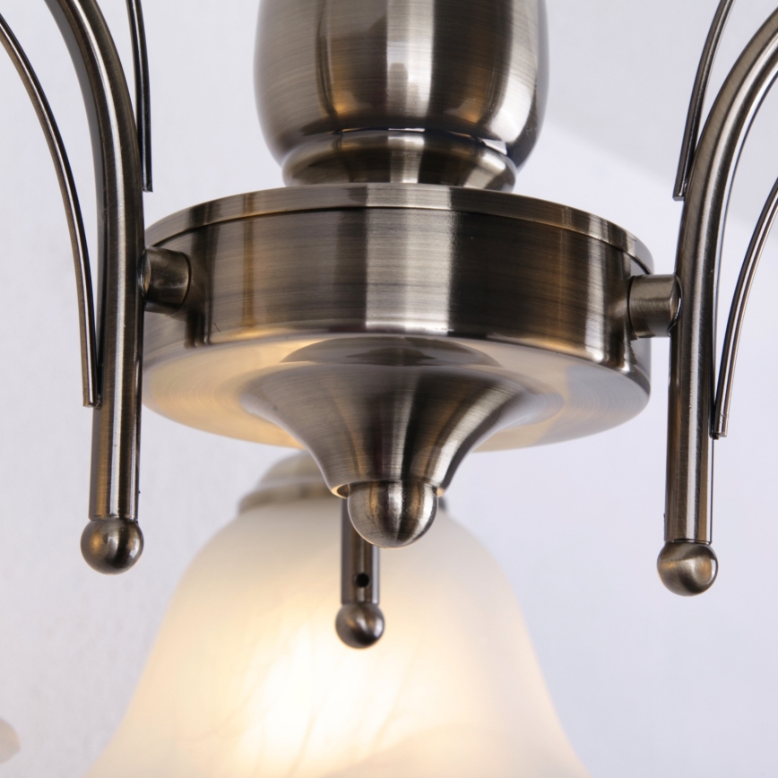 Globo 69007-3 - Plafón POSETS 3xE27/60W/230V