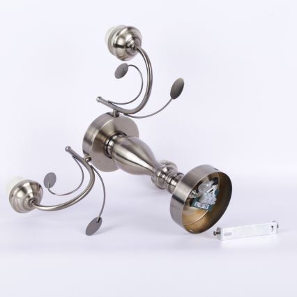 Globo 69007-3 - Plafón POSETS 3xE27/60W/230V