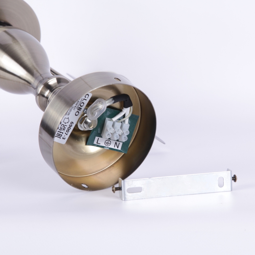 Globo 69007-3 - Plafón POSETS 3xE27/60W/230V