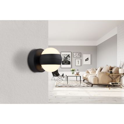 Globo - Aplique de pared LED táctil recargable y regulable RANDI 1,4W/35V 1800 mAh