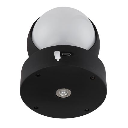 Globo - Aplique de pared LED táctil recargable y regulable RANDI 1,4W/35V 1800 mAh