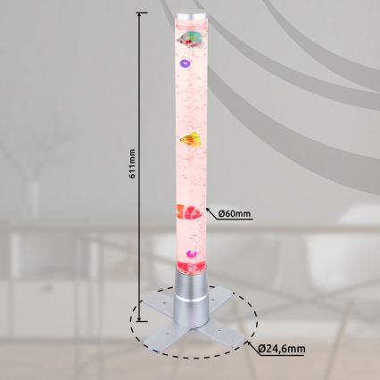 Globo - LED RGB Lámpara decorativa 9xLED/0,06W/230V