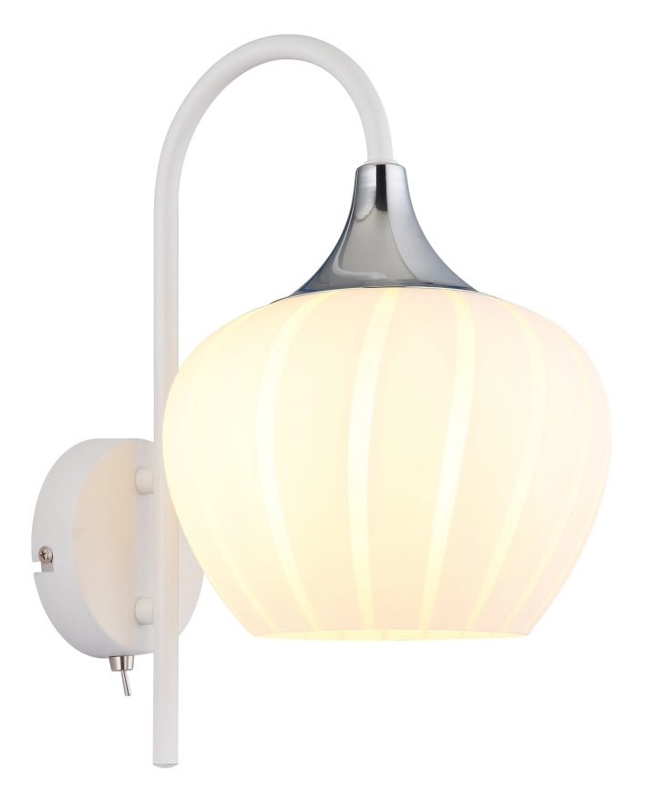 Globo - Aplique 1xE27/40W/230V blanco