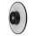 Globo - Aplique LED para exterior LED/15W/230V 3000/4000/6000K diá. 25,2 cm IP44 negro