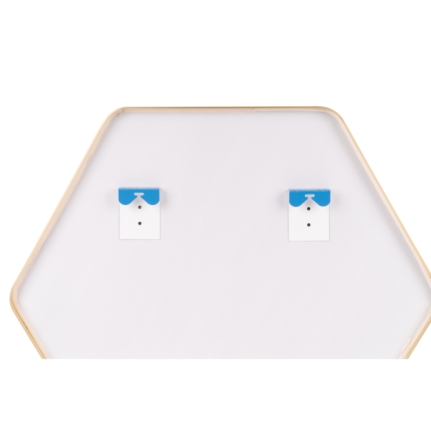 Globo - Espejo de pared 70x80 cm dorado