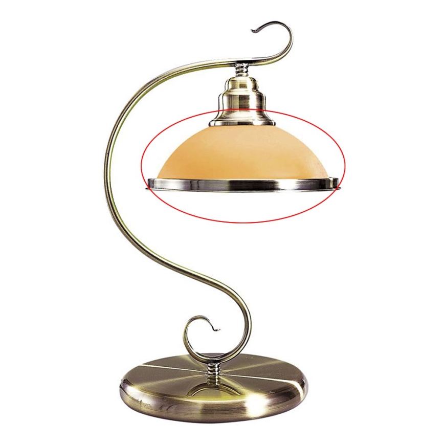 Globo - Cristal de repuesto para lámpara de mesa SASSARI E27
