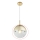 Globo - Cristal de repuesto para lámpara VARUS E27, dorado, Ø 20 cm