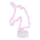 Globo - Decoración de mesa LED neón LED/2W/3xAA unicornio