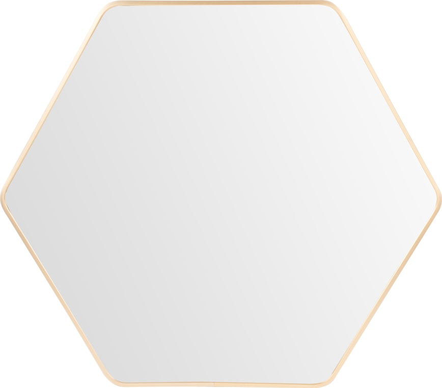 Globo - Espejo de pared 70x80 cm dorado