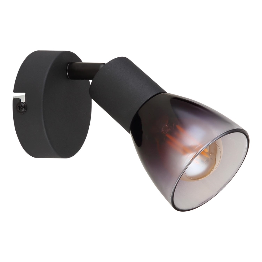 Globo - Foco de pared 1xE14/25W/230V negro