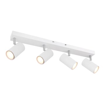Globo - Foco empotrable 4xGU10/35W/230V blanco