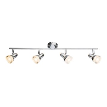 Globo - Foco LED 4xLED/4W/230V cromo brillante