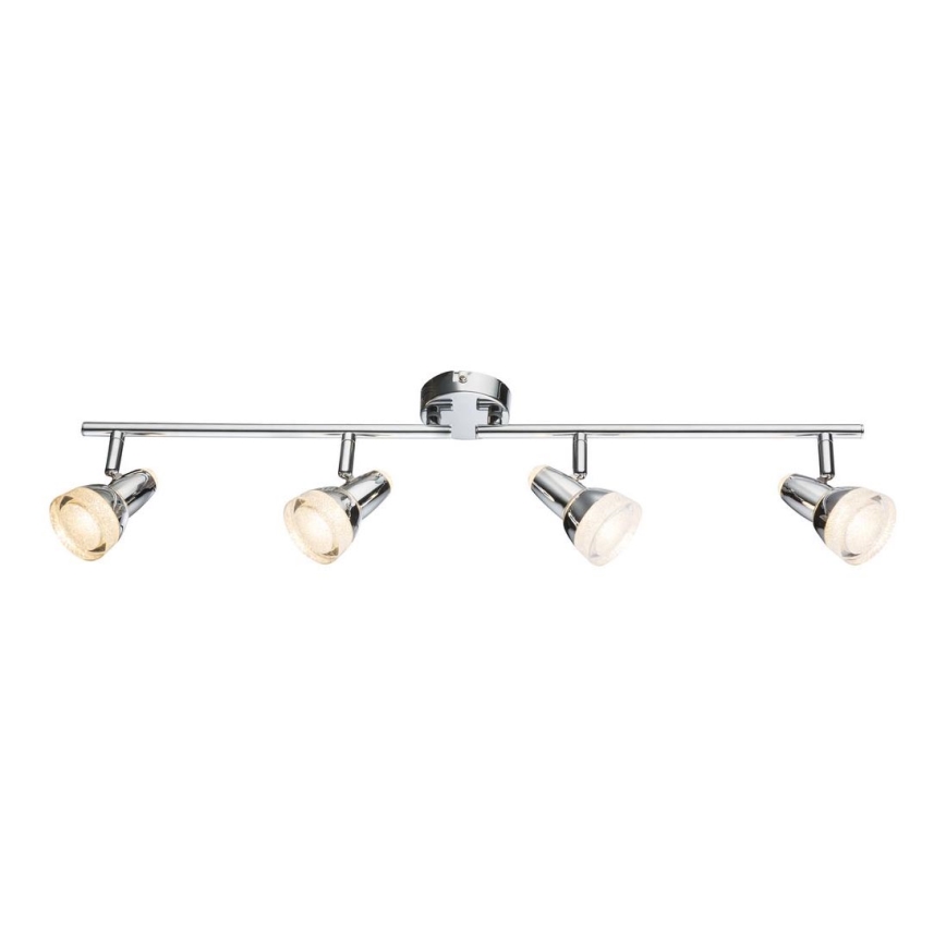 Globo - Foco LED 4xLED/4W/230V cromo brillante