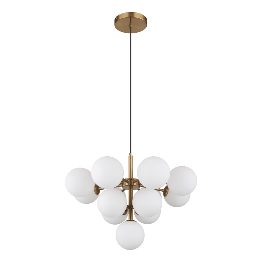 Globo - Lámpara colgante 13xG9/5W/230V diá. 56 cm dorado